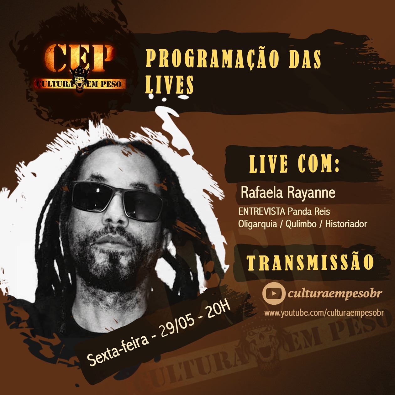 QUILOMBO: Banda é destaque em live do canal Cultura em Peso, assista!