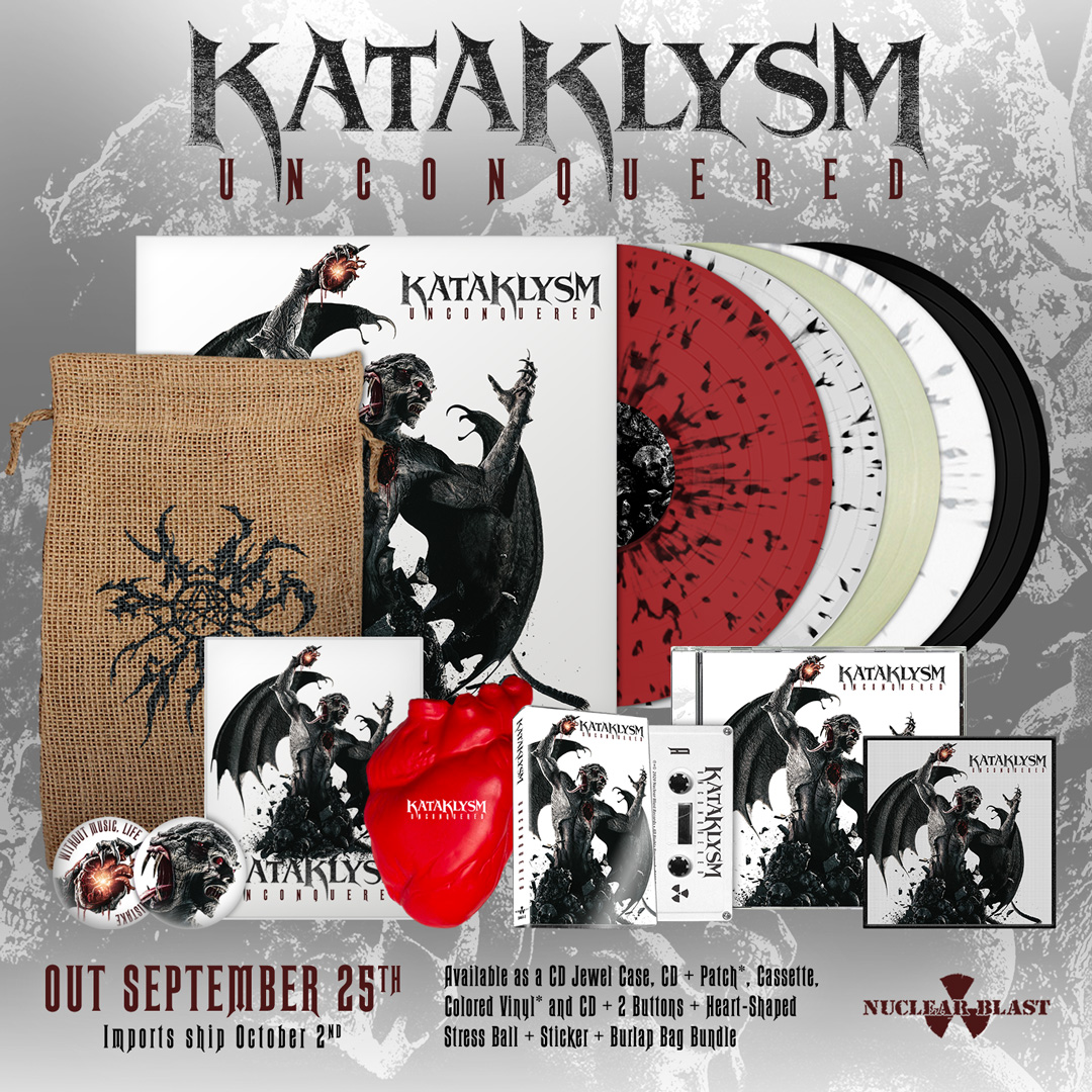 Novo álbum do Kataklysm saindo da fornalha