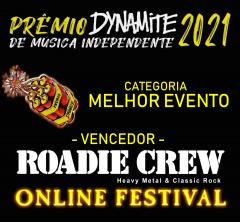 Roadie Crew vence o “Prêmio Dynamite 2021” em duas categorias