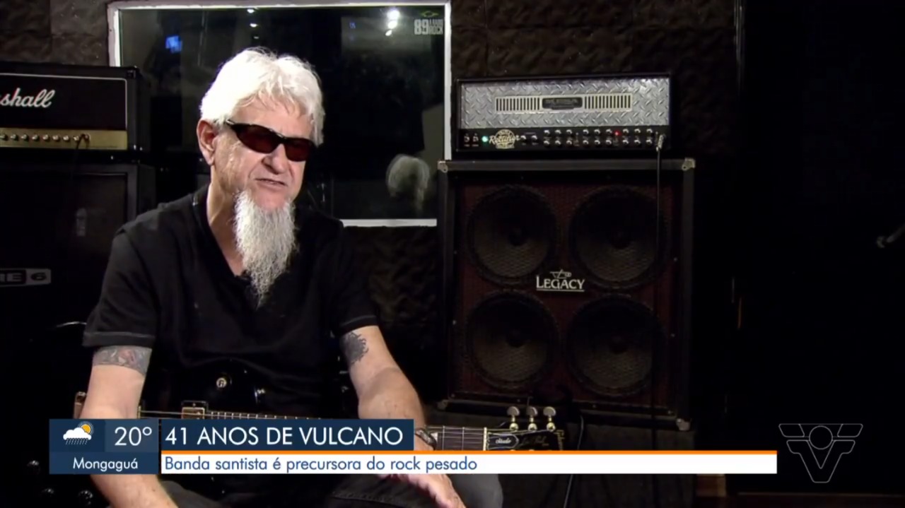 VULCANO: Banda é destaque na TV Tribuna (Rede Globo), assista!