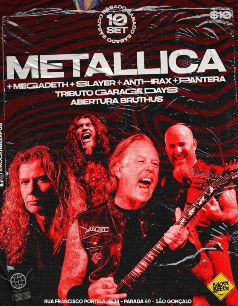 BRUTHUS: confirmado show dia 10 de setembro em São Gonçalo/RJ
