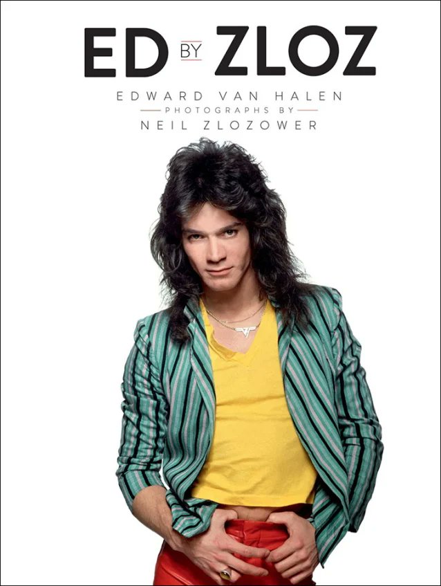 Van Halen: novo livro de fotos de Eddie Van Halen será lançado em setembro