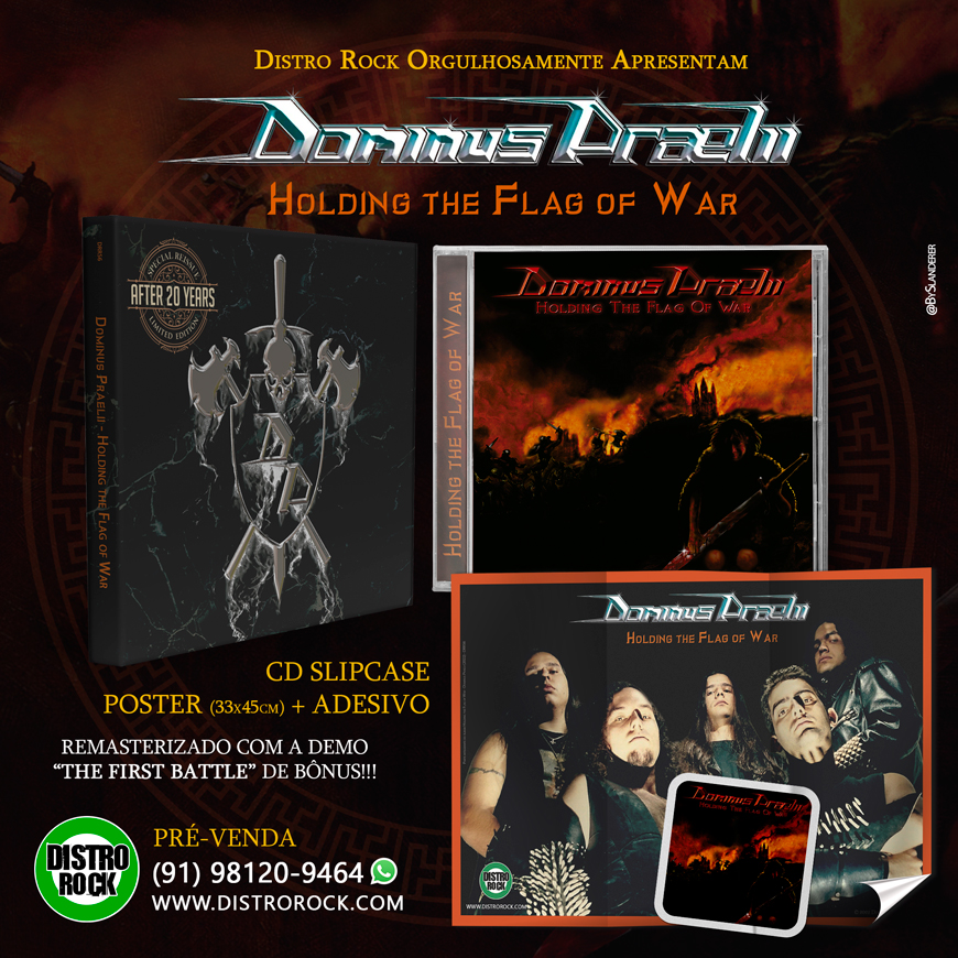 Debut do Dominus Praelii será relançado pela Distro Rock