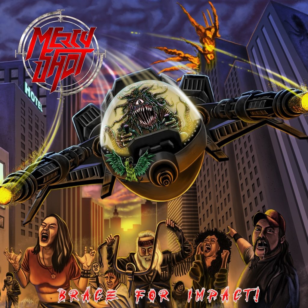 MERCY SHOT lança álbum de estreia, “Brace for Impact!”