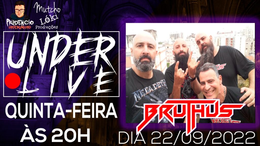 BRUTHUS: confirmada entrevista no canal Under Martyrs para o dia 22 de setembro