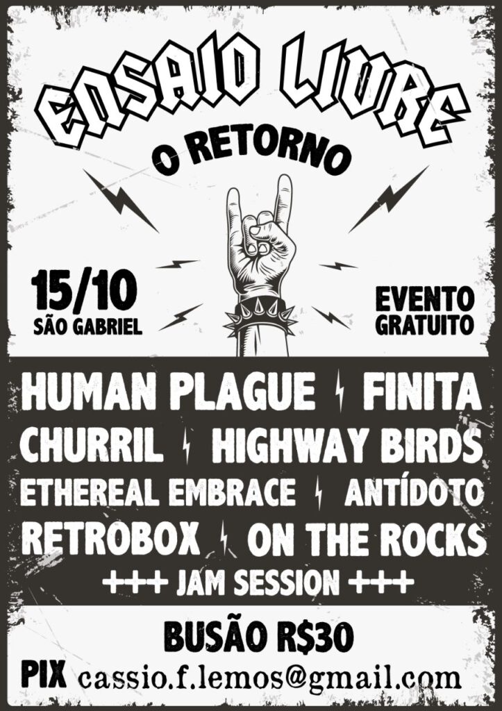 Finita: Show confirmado em São Gabriel neste sábado; confira informações