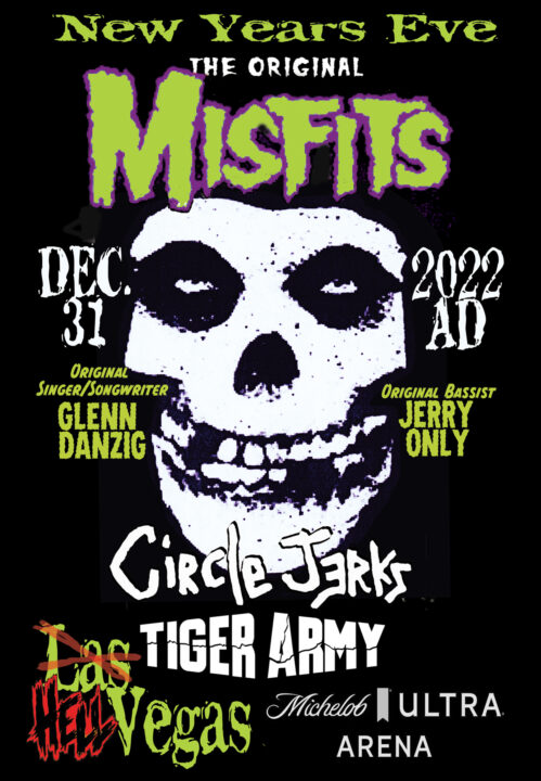 MISFITS fará show nos Estados Unidos com seus membros originais no réveillon