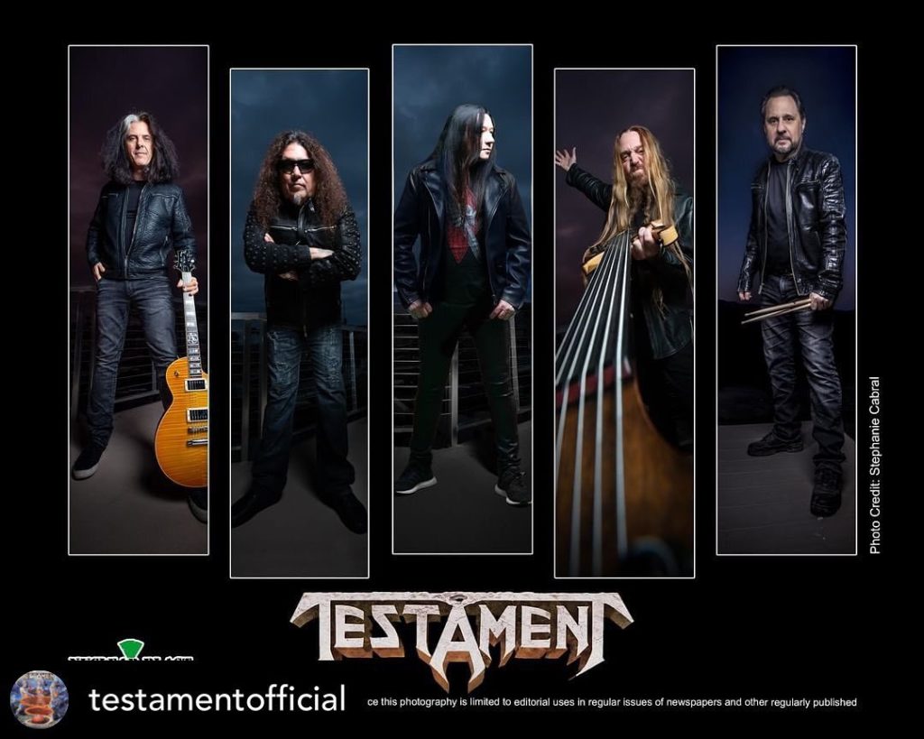 CHUCK BILLY confirma que TESTAMENT está compondo uma nova música “épica” para o próximo álbum