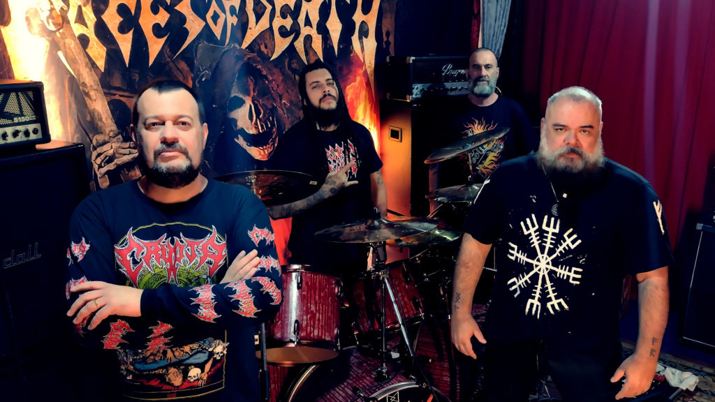 FACES OF DEATH: vídeo drum playthrough e sequência da turnê