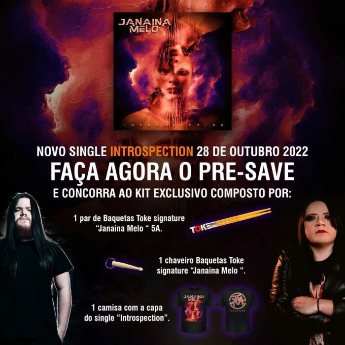 JANAINA MELO: faça o pre-save do novo single da artista e concorra a prêmios exclusivos