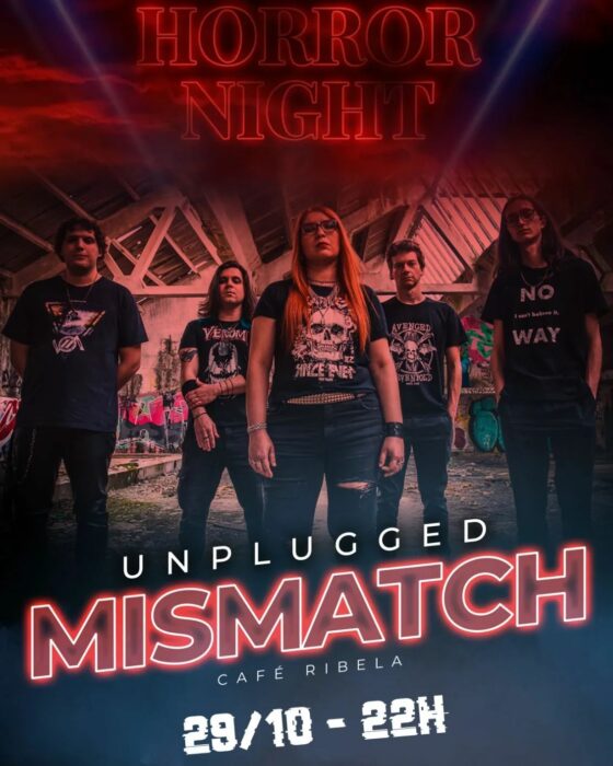 MISMATCH: “Horror Night” pré-halloween acontecerá neste sábado, 29
