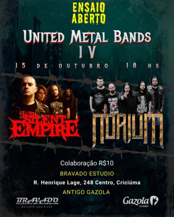 NORIUM: banda confirmada na 4ª edição do United Metal Bands