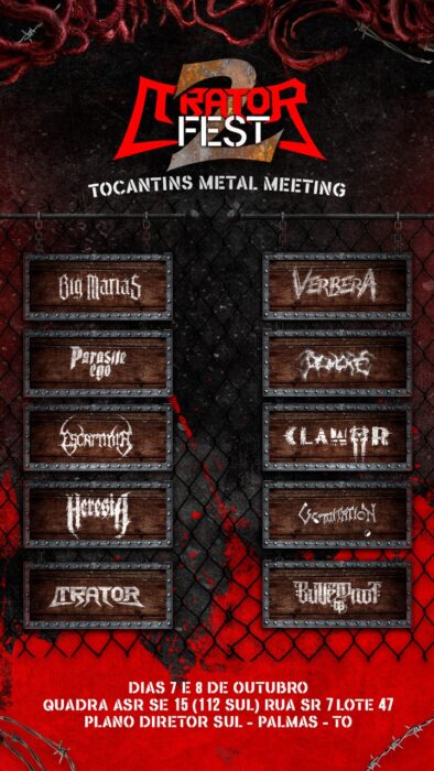 PARASITE EGO: confirmada como uma das atrações do 2º Trator Fest