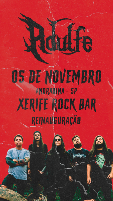 ADULFE: show neste sábado em Andradina/SP