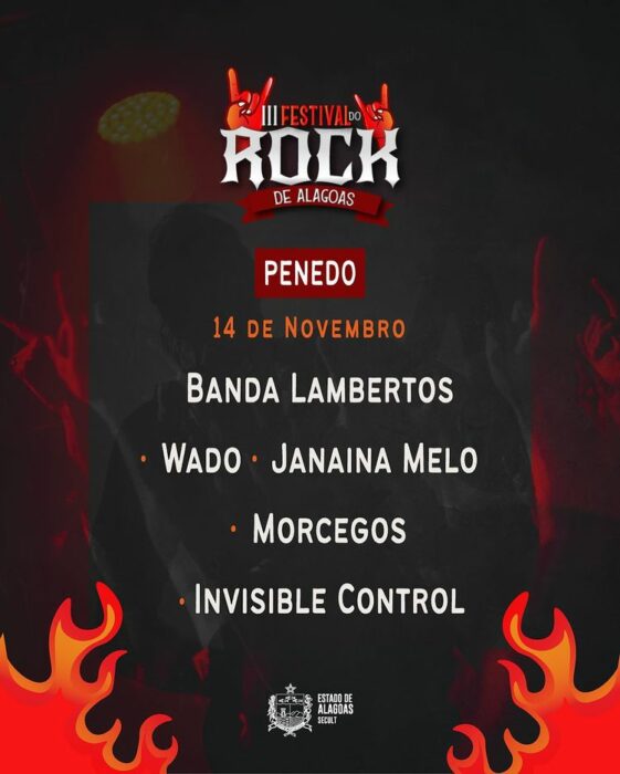JANAINA MELO: confirmada no festival de Rock de Alagoas dia 14 de novembro