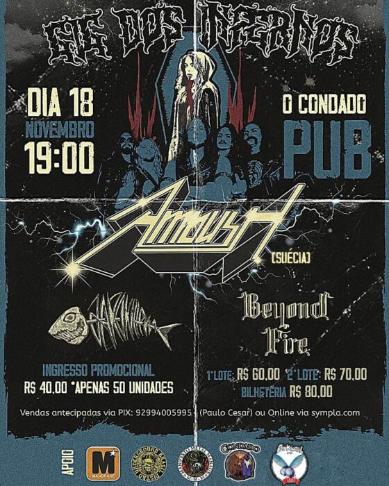 JARAKILLERS: confirmada na abertura do show da banda sueca Ambush