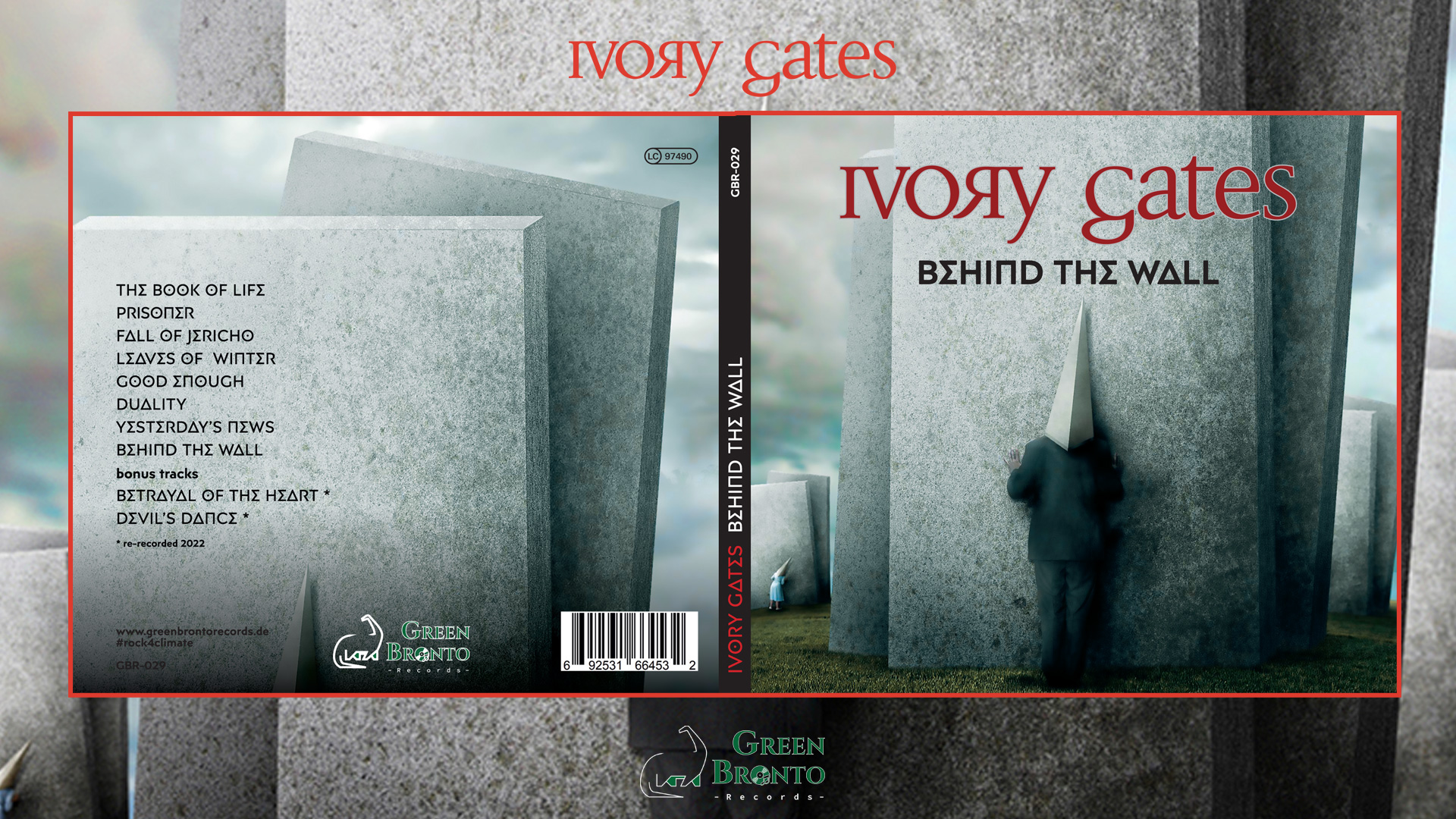 Ivory Gates: álbum ‘Behind the Wall’ é lançado na Europa