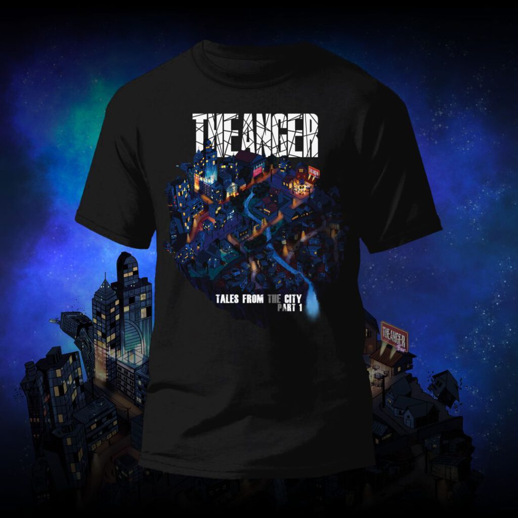 The Anger: Lançando nova linha de merchandising do álbum “Tales from the City – Part 1”