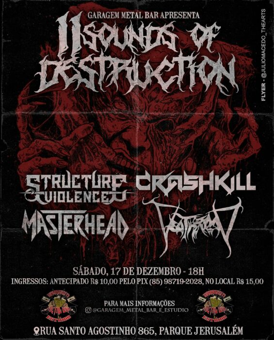 STRUCTURE VIOLENCE: participando do II Sounds Of Destruction
