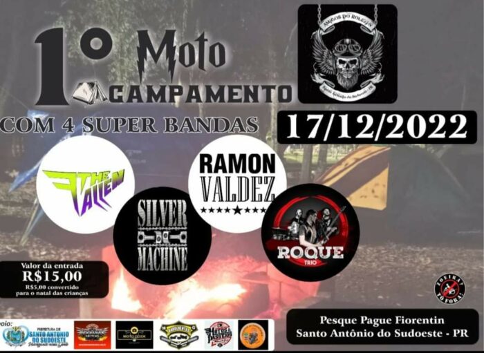 THE FALLEN: banda confirma show no 1º Moto Acampamento em Sto Antônio do Sudoeste/PR