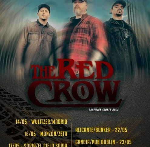 THE RED CROW: Spellbound Summer Tour inicia neste mês de maio na Espanha