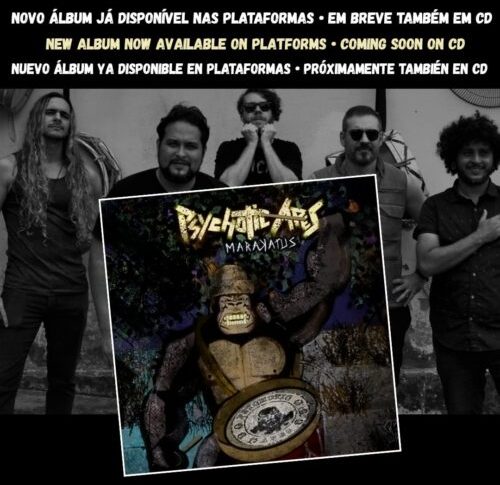 PSYCHOTIC APES: lançada a versão digital do seu novo álbum “Marakatus”