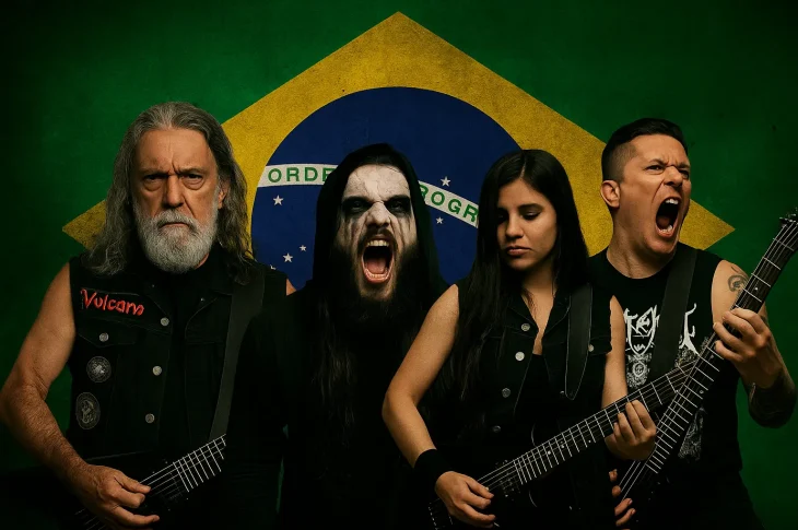 📑 Metal Extremo Brasileño: cómo las bandas underground se convirtieron en una exportación de peso (literalmente)