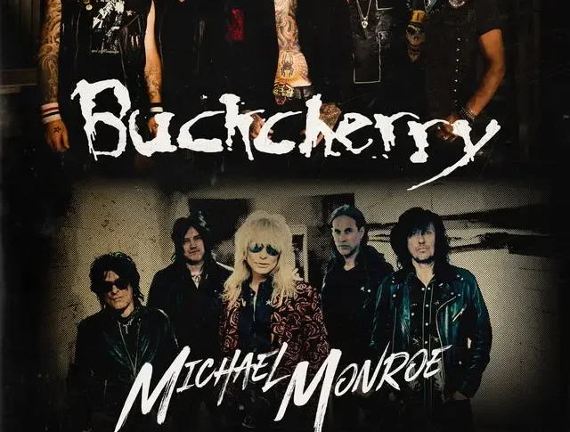 Buckcherry anuncia turnê de outono com michael monroe