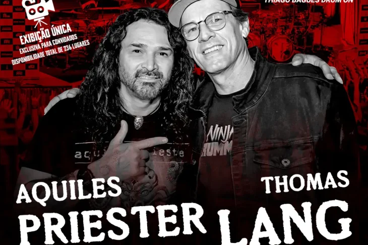 ⚡ Aquiles Priester e Thomas Lang: apresentam documentário “Too Close – Perto Demais” no Centro Cultural Olido.