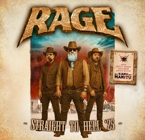 ⚡Rage: relança clássico em nova versão “Straight to Hell ‘25” e anuncia álbum A New World Rising.