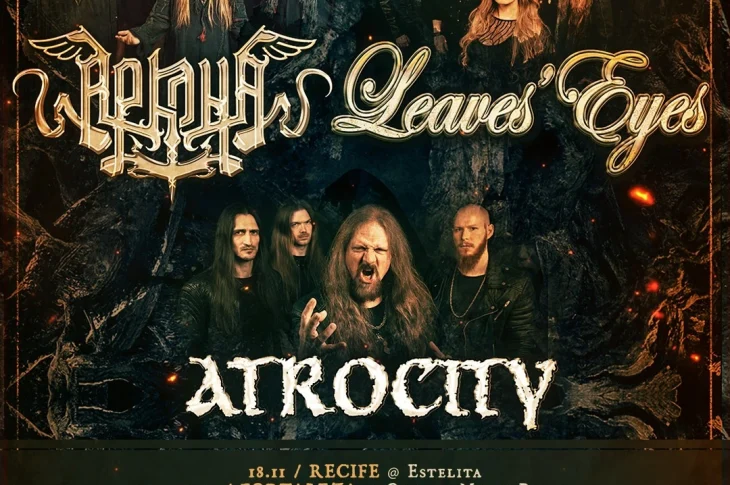 ⚡Três potências do metal europeu desembarcam no Brasil.