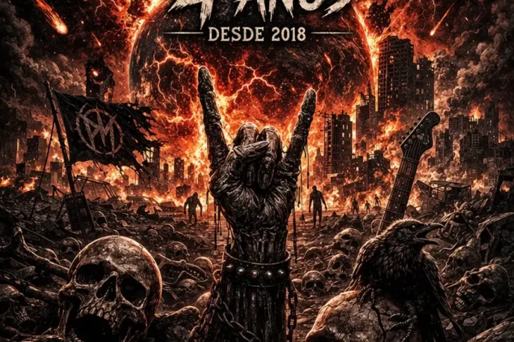 4º  aniversario de la revista Plugmetal.