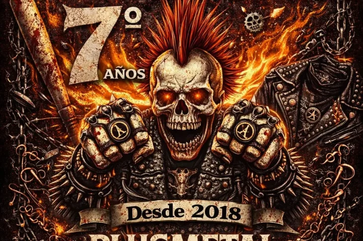 7º aniversario de la revista Plugmetal.