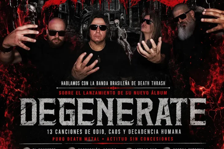 🎤 Entrevista Diatribes: Lanzamiento del álbum Degenerate.