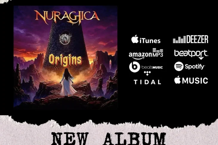 ⚡ Nuraghica: anuncia «Origins», su primer álbum, y revive la esencia del hard rock y el heavy metal clásico.