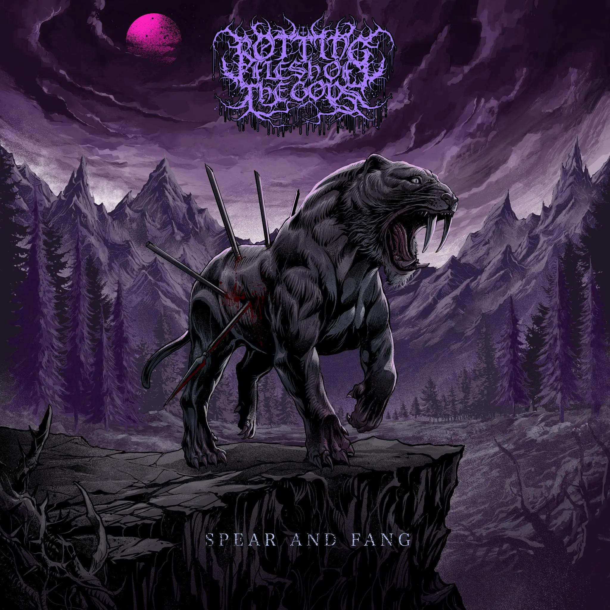 ⚡ Rotting Flesh Of The Gods: presenta «Spear And Fang»: black metal sinfónico entre la brutalidad y las atmósferas oscuras.